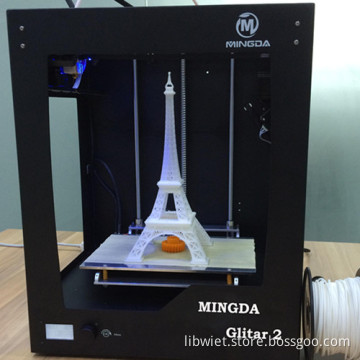FDM 3D Printer Mingda Glitar 2 High Precision Dual Core High Speed Model Toy Printer